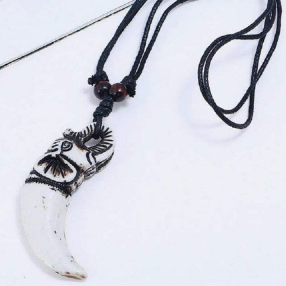 New Ivory Elephant Tusk Necklace